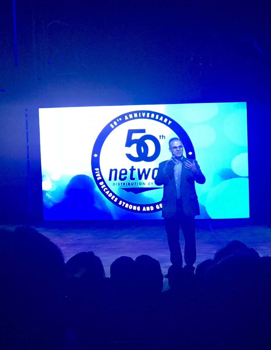 #netwirksgolden  Alan Tomblin thanking our supplier partners for 50 years of success!!