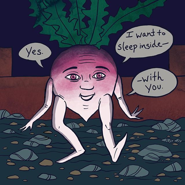 alexisamann's tweet photo. What? Those eyes tho. Day 12 of #100daysofturnip .
#the100dayproject #100dayproject #comics #comicart #comix #narrative #illustration #art #turnip #garden #illlustratorsofinstagram #womenwhodraw #womenofillustration #artistsofinstagram #illustrationart… https://t.co/yAZQmjHe1e https://t.co/JYL92qOoLC