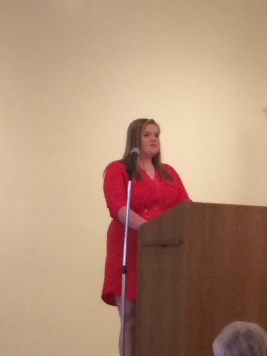 PymatuningLaker's tweet photo. Sarah representing PV and Youth Philanthropy. Great Job! https://t.co/R9PLa00TJa