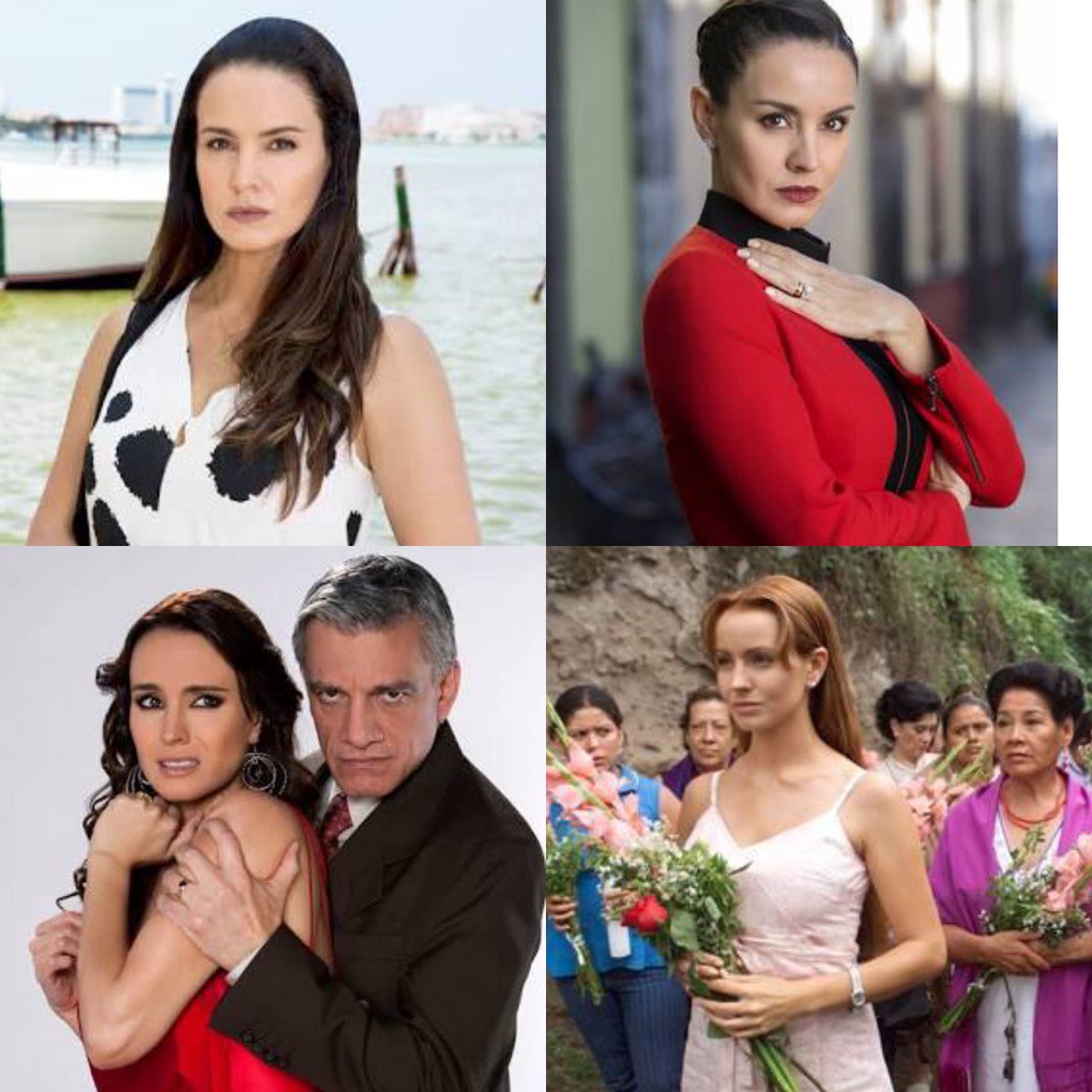 tlnovelastv's tweet photo. ¿A qué #Tlnovelas te recuerdan estos personajes protagonizados por #AlejandraBarros? 👇🏻🙂 https://t.co/KzWuTidVMr
