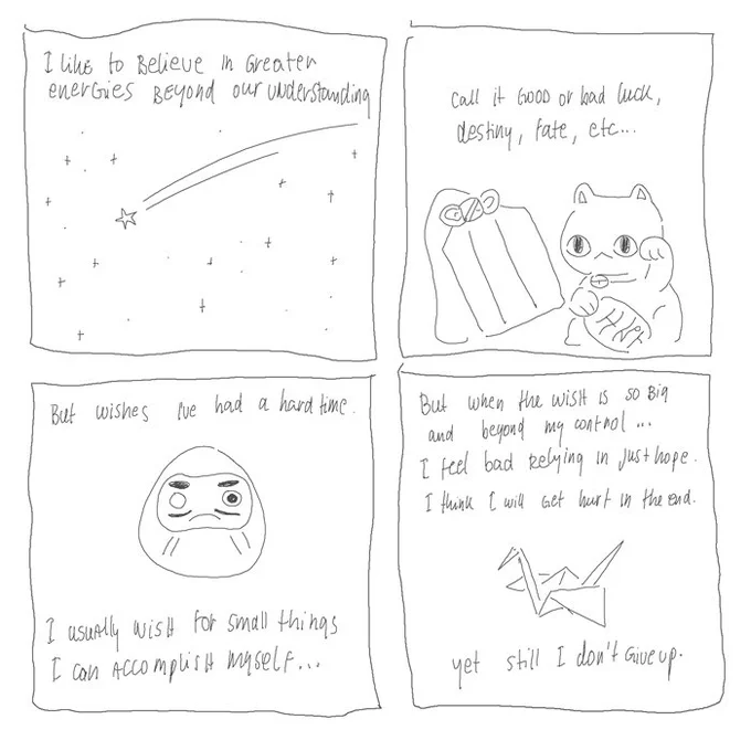 Small reflection on wishes 