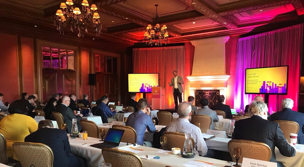 azornes's tweet photo. Thx to Pitney Bowes Software analyst relations for staging high-quality, fast-paced update re: #CCM #MDM #Graph & Location Intelligence / geocoding & #PBkey for 190M USA addresses + #PBSpectrum at #PitneyBowesData annual industry analyst meeting (Fairmont Resort/Del Mar/La Jolla) https://t.co/HFX52vlYur