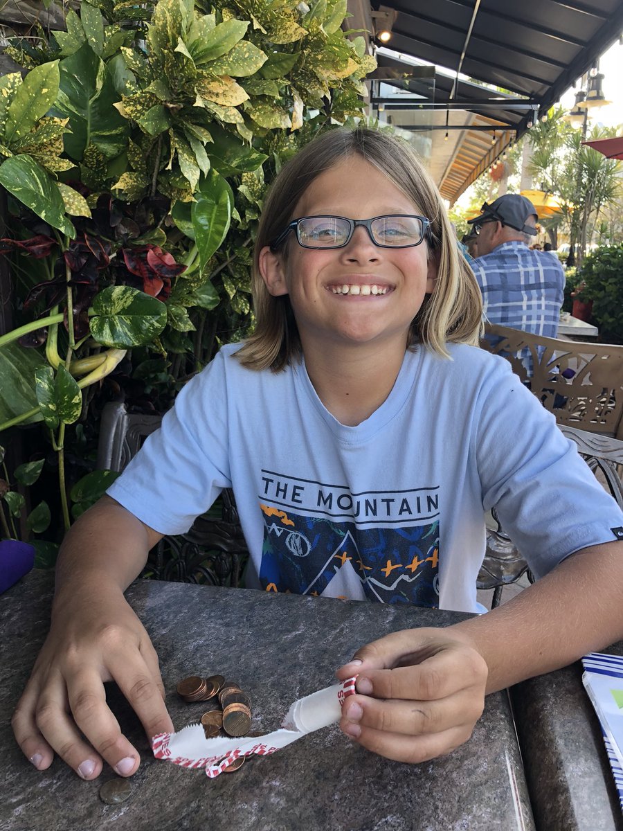 Tristan has a new obsession after his I Ready lesson: collecting pennies!  <a href="/FriendsinFourth/">Kristin Merrill</a> <a href="/LPEPanthers/">Lake Park Elementary</a>