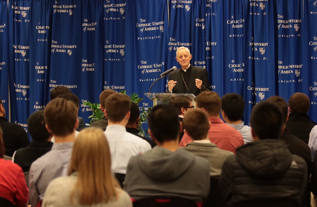 WashArchdiocese's tweet photo. Today, let us thank God that we have the possibility to make change. To provide something that gives life. @Cardinal_Wuerl #UnityinDialogue https://t.co/LdsstGnB94