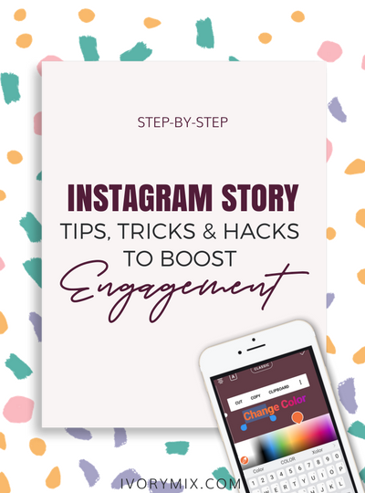 ivorymix's tweet image. #Instagram Story hacks and techniques to drive more engagement wp.me/p71afr-4qa #blogbranding #growyourtraffic