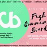 Photo by Pugh Community Board (@PCBColby)