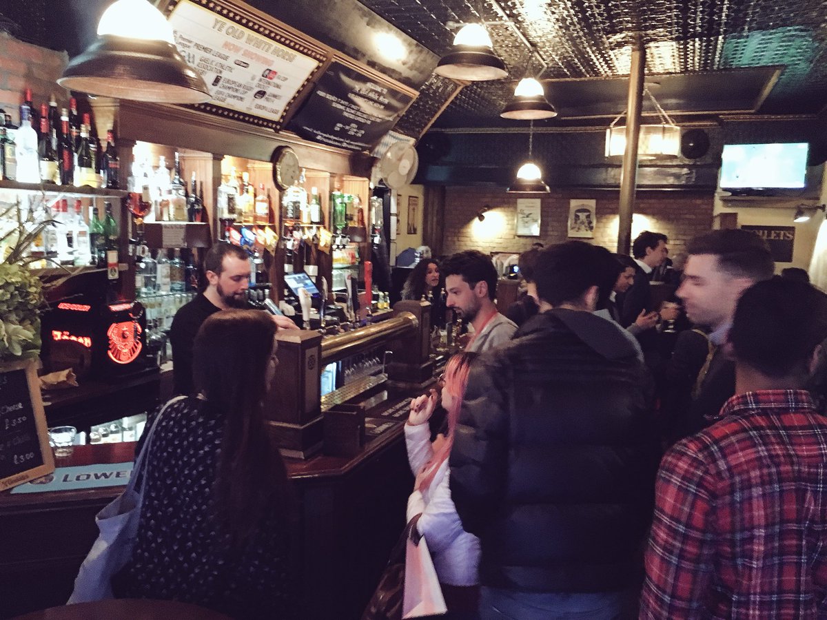 pilizalde's tweet photo. Great start of the first CSS hackathon at the @LSEnews! Presentation if challenges, team forming and some drinks at the pub. We expect to have a long day tomorrow with hacking, workshops, and pizza night 👨🏻💻👩🏽💻👾👩🏼🏫👨🏿🏫🍕 #LSEhackathon https://t.co/dNzI1LGycG