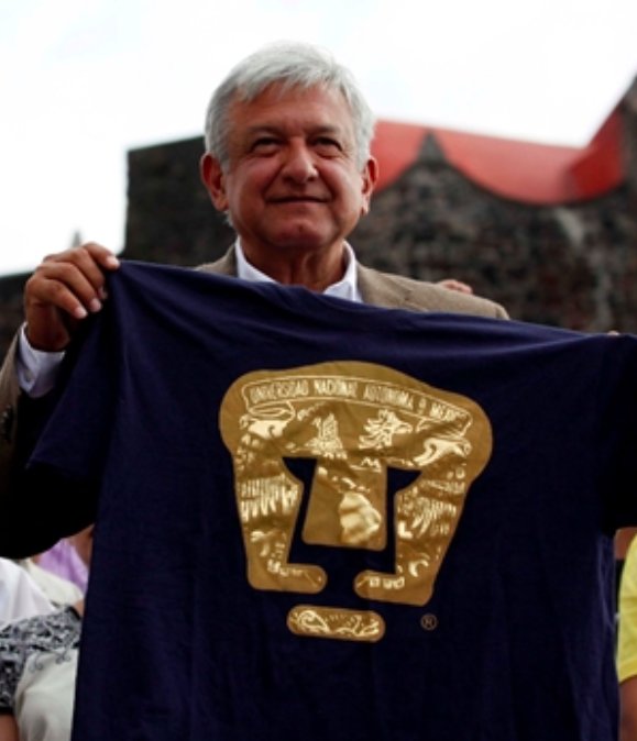 Megafono_Mx's tweet photo. #UniversitariosConAMLO es tendencia a nivel nacional y mundial en respuesta al sondeo publicado por el periódico Reforma https://t.co/NXlCtHzWaT