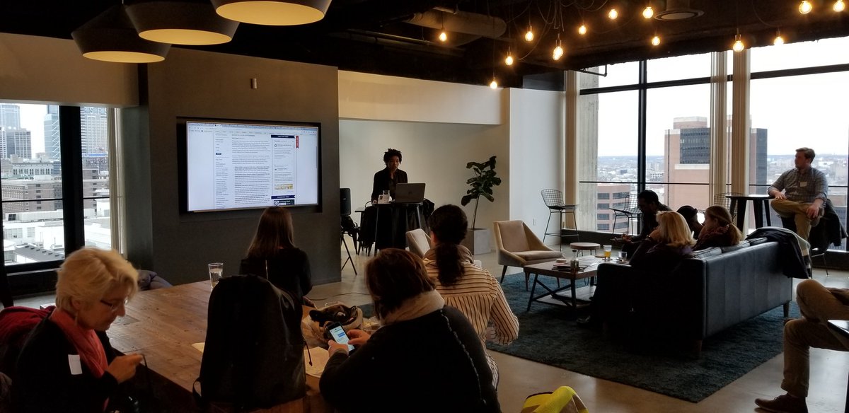 lbcphillycollab's tweet photo. Starting our open meeting at AKF with Rasheedah Phillips from @CLSphila sharing her wisdom on affordable housing in Philadelphia and beyond. https://t.co/TJfVMhjOVo