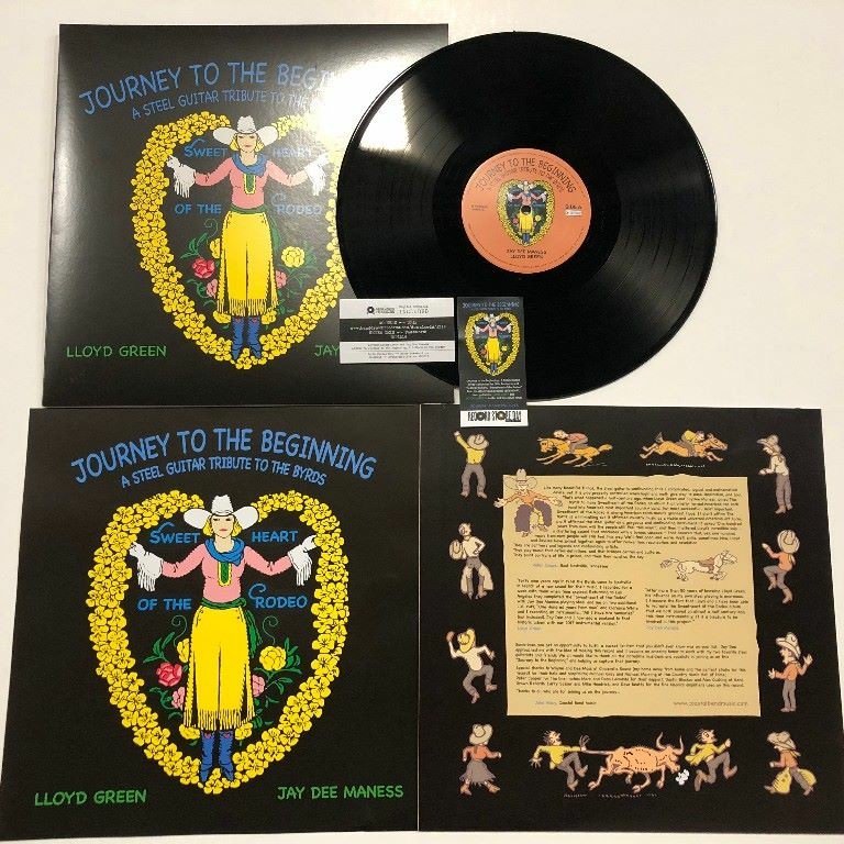Check out 1 of a dozen #RSD2018 releases pressed at #DFW's @HandDrawnRecord vinyl manufacturing plant. "Journey to the Beginning: A Steel Guitar Tribute to The Byrds" is being released by Hand Drawn &amp; Corpus' Coastal Bend Music as a tribute to The Byrds' classic 1968 LP.