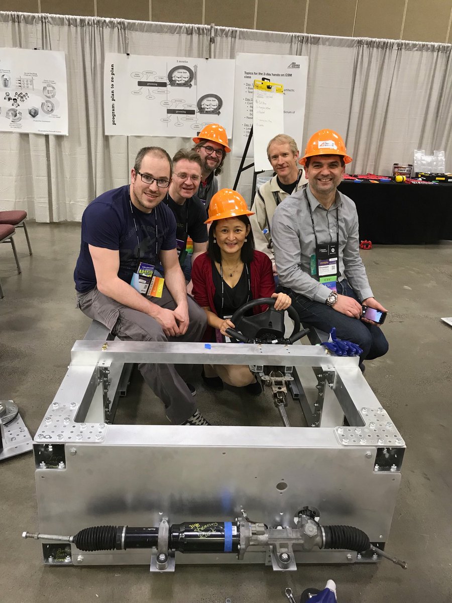 pborsella's tweet photo. @giusdesimone @mirouhh @TianEvelyn @bradswanson ready for a ride!  #scrum4hw #SGMSP18 https://t.co/afrN1rijmK