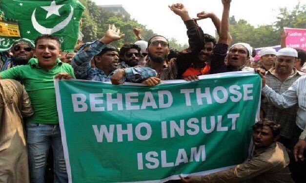 Image result for Behead those who insult Islam !