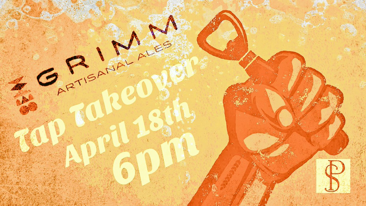 TOMORROW NIGHT! Calling all beer nerds and nerdettes! We haven’t been this excited for a #taptakeover in a couple years! Come see Parlor Sports turn into GRIMM SPORTS BREWERY!