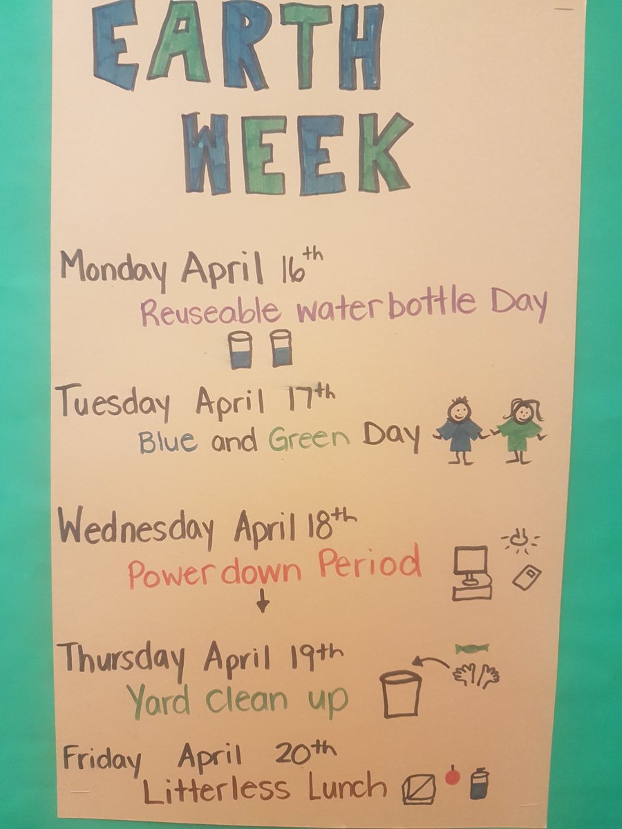 ParisCentralPS's tweet photo. Celebrating Earth Week🌎 @ON_EcoSchools @GEDSB #ecoGEDSB at Paris Central -big gulp kick off! https://t.co/TiPWtnZGTv