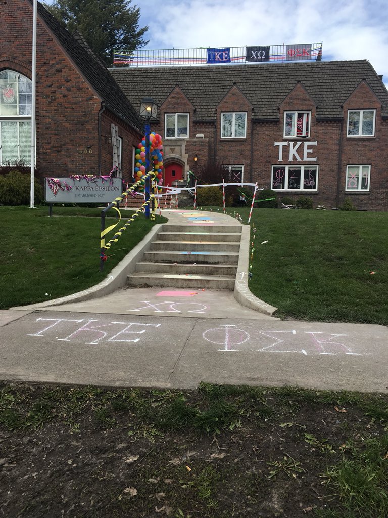 House Decorating to turn <a href="/WSUTKE/">WSU TKE</a> into Candyland! @WSUChiOmega @WSUGW18