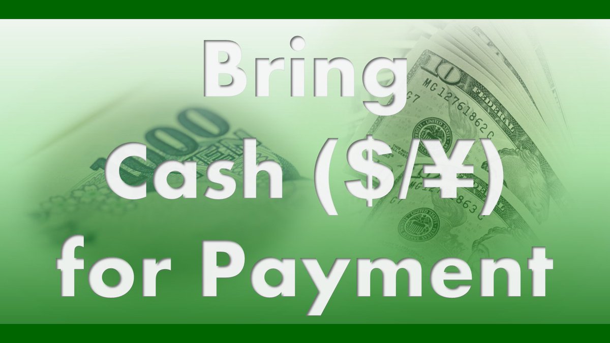 USVisaTokyo's tweet image. #VisaApplicationTips : If you need to pay visa fees at the Embassy on the day of your interview, we recommend you bring cash in case credit card system is temporarily out of service.