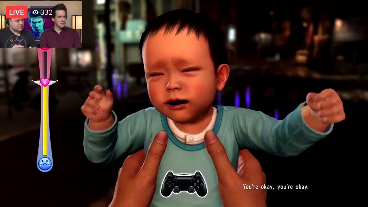 gUyDyN's tweet photo. PS4 Exclusive!
Two Men and a Baby!
Brought to you by @IGN @JurassicRabbit and @MaxScoville
#sega #IGNplaysLive #brotherhoodintofatherhood https://t.co/NAWrIHDcEk