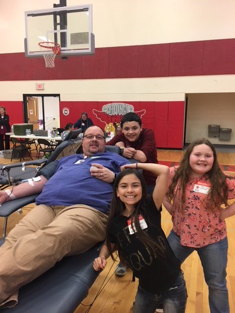 MD_Teach's tweet photo. A special thanks to all who donated at our Pint Size Hero Blood Drive! @MD_Teach @PCPS_Teach @WSroufe @CyndiWms5 https://t.co/EBXutJ124D