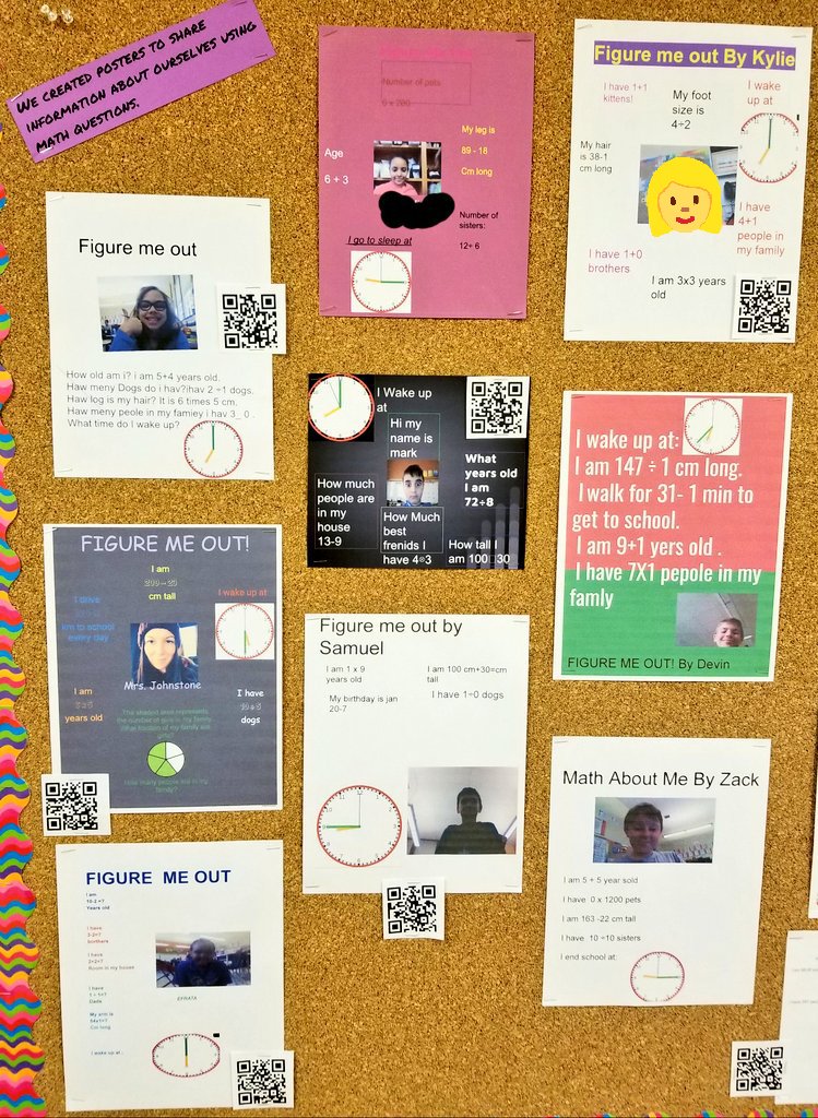 MrsJJohnstone's tweet photo. From start to finish, Ss have absolutely 💓 taking part in Stage 1 of the #globalmathchallenge!! We used multiple apps to create, share &amp; connect with 🇨🇦&amp;🇺🇸 friends! #padlet #flipgrid #googleslides #qrlovers #leveragingdigital #makingmathmeaningful #WCDSBAwesome @stjthunder https://t.co/K2bSGqVuAn