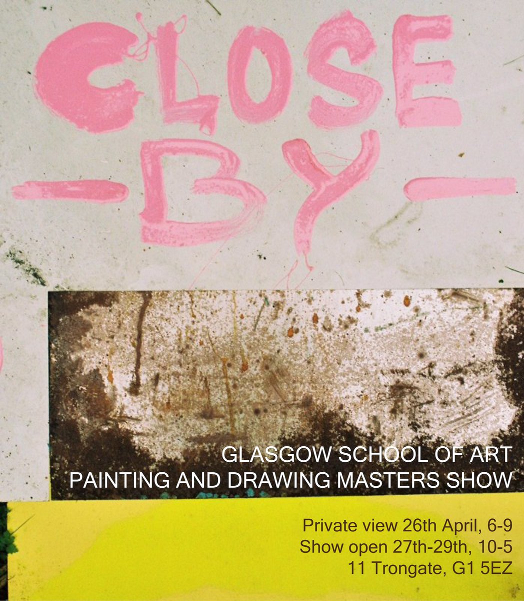 N_RodgersArtist's tweet image. A group show of #postgraduate #artists from Glasgow School of art to coincide with @GIfestival #closeby #mlitt18 mlitt18.moonfruit.com #fineart #painting @VisualArtsScot @paintbritain @sca_net @gsa_ma_painting including 2 @UCAFARNHAMARTS alumni
