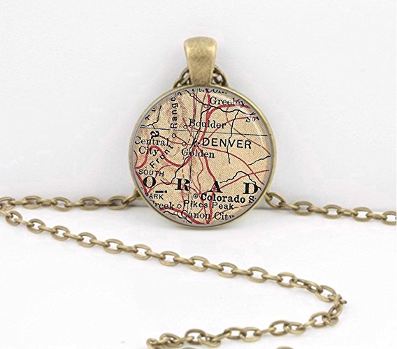 DenverOffers's tweet photo. Denver Colorado Rocky Mountains Vintage Map pendant necklace, $14.95 https://t.co/LVHJu7yIxV https://t.co/Si0SDB9Fzy