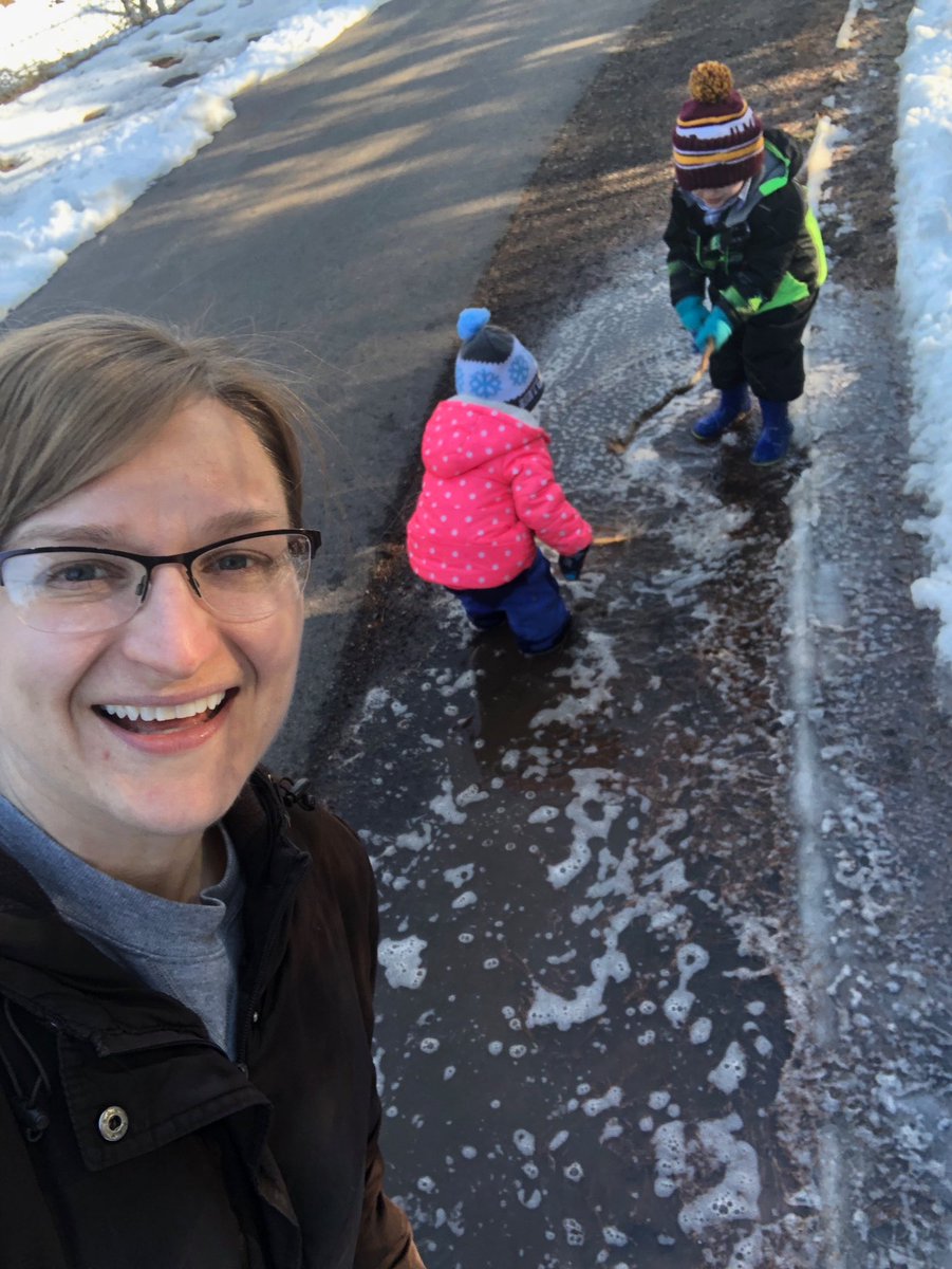 KSundeen's tweet image. #PuddleFun!!!! On the #Duluth #Lakewalk
