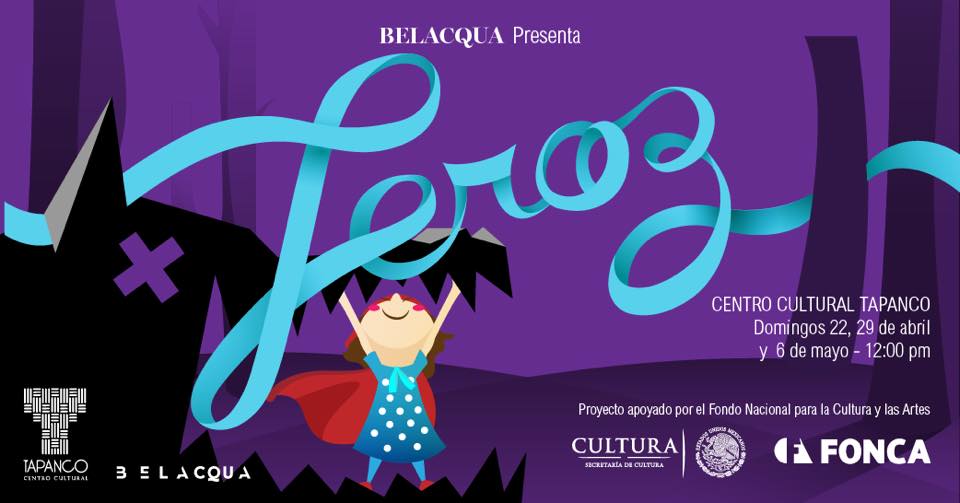ChikisPlan's tweet photo. FEROZ
Cuando:
22, 29 de abril y 6 de mayo/ 12:00 pm/
Donde: 
Tapanco, Centro Cultural.
Costo: 
$100 General y $60 Niños, Reservaciones al: 999690389
Es una fábula para la infancia.

CLASIFICACIÓN
Para toda la familia (recomendada para niños a partir de los 8 años)

#ChikisPlan https://t.co/xEkz6EULxN