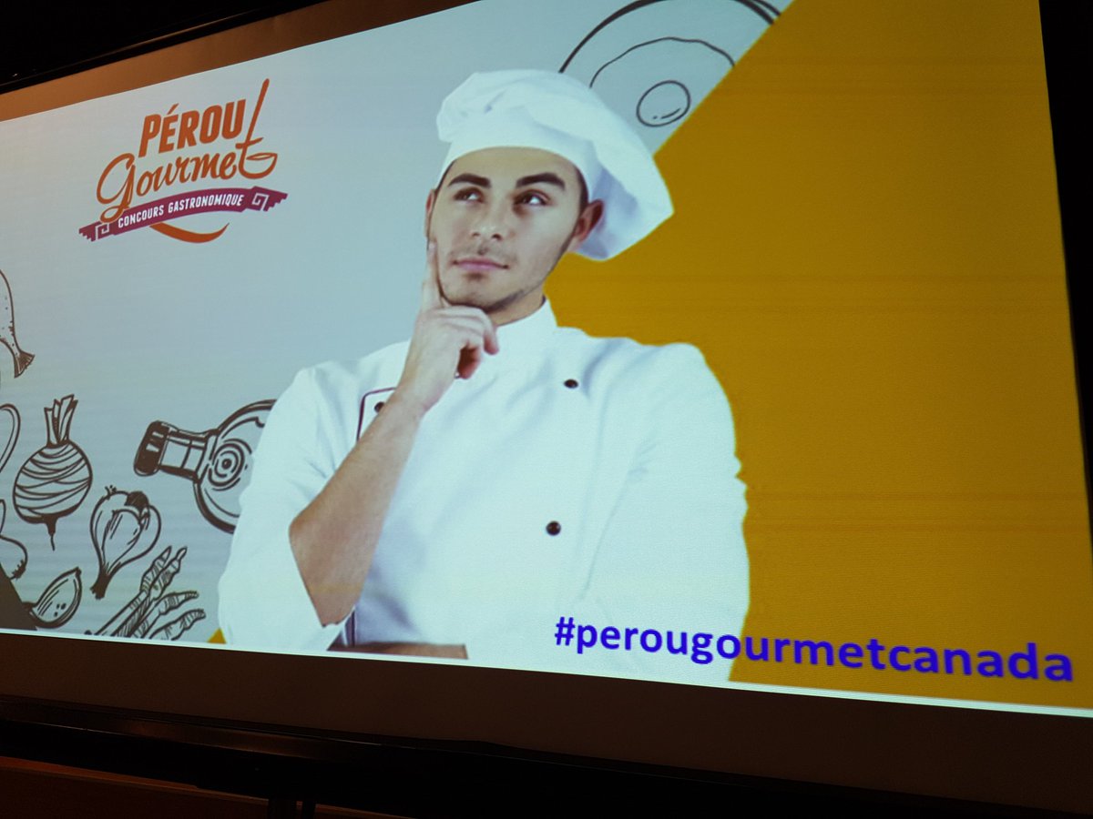 CCPCMtl's tweet photo. Lancement du concours #PerouGourmetCanada 2018. @OCEX_Toronto @LaSalleCollege https://t.co/h1mUpPMtNB