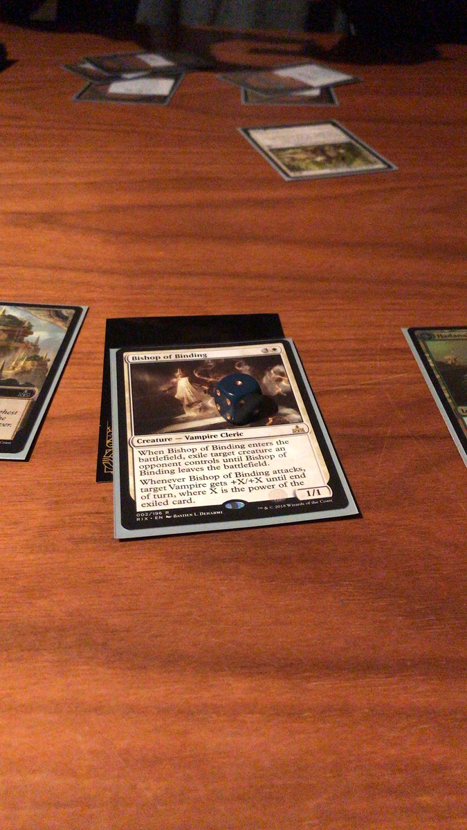 almirlisto's tweet photo. Managed to create a four color deck during today’s booster draft that was really fun to play with! #rivalsofixalan #mtg #draft #blackbluegreenwhite https://t.co/49y3KRD6Jb