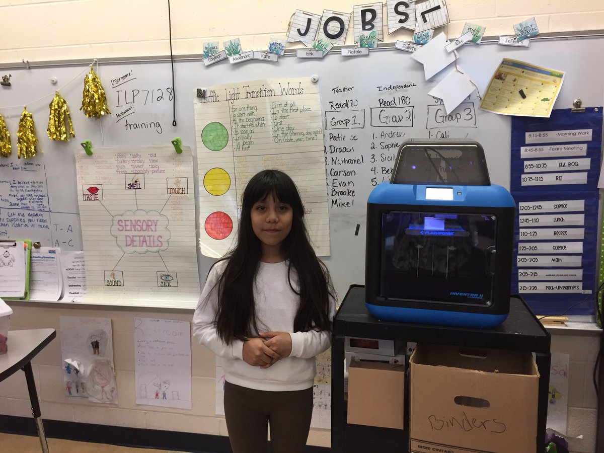 Amazed by the images produced  and the information learned by the student in our 3D printer club!  Thanks Britney Thompson for offering this amazing club to our kids!