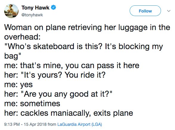 Tony Hawk is on a quest to have people remember who he is