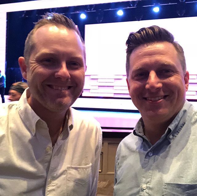 brent_k_parker's tweet photo. Seriously the best boss in the world. To say this guy has my back is an understatement. @jpickwell #arcconf #arcconference https://t.co/bO6HJtCIXb https://t.co/LIgJhoAQDz