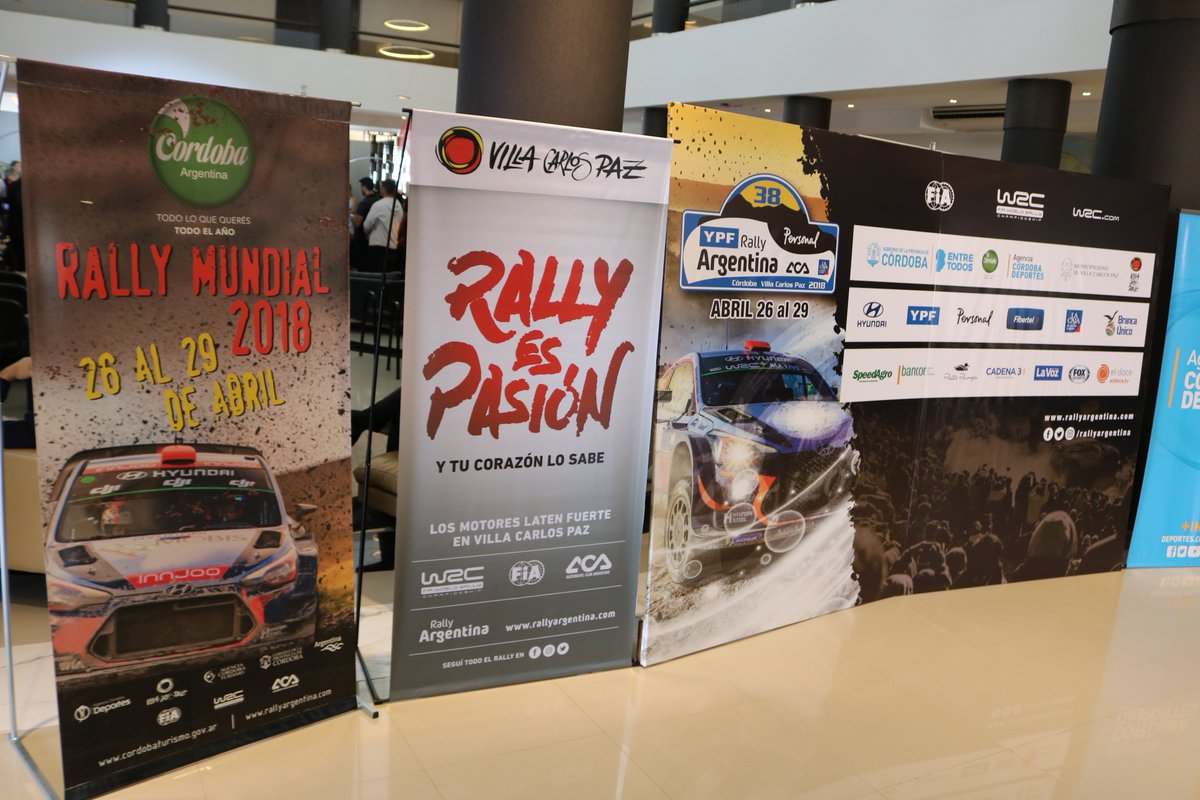 Se presentó oficialmente la 38° edición del #YPFRallyArgentina2018 con nuestro Video <a href="/TORTOLOIMAGENES/">TORTOLO IMAGENES</a> en el <a href="/eletonresort/">Eleton Resort ****</a>  @VillaCarlosPaz con <a href="/SecTurismoVCPaz/">Villa Carlos Paz Oficial</a> y <a href="/turismocba/">Córdoba Turismo</a>