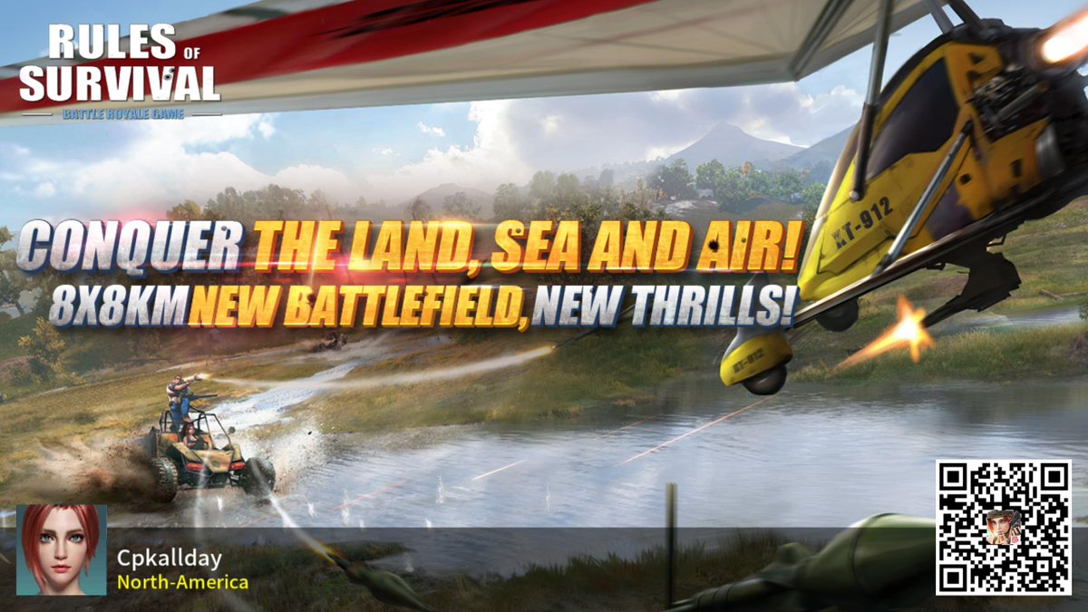 cloudkingcodi's tweet image. #RulesofSurvival
