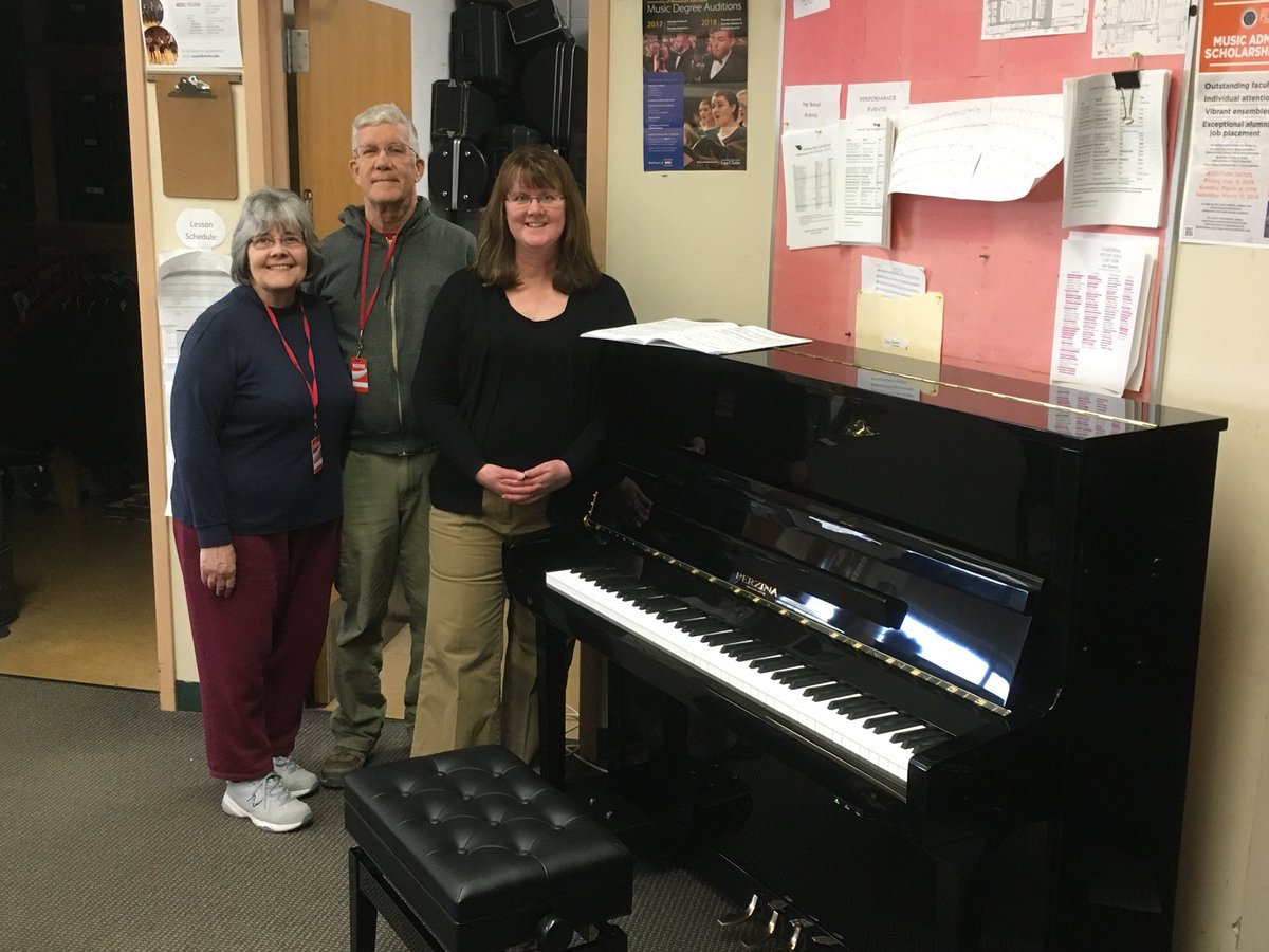 BrodheadBand's tweet photo. Thanks so much to the Flory family and the Roemer family for the wonderful donation to the music dept https://t.co/01sCssPm8m