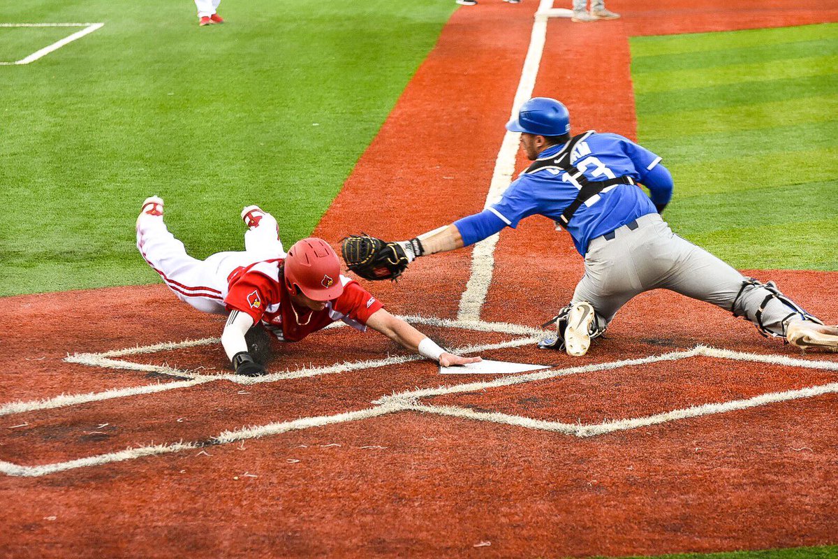 Umm. Mann was safe #UofL #Louisville