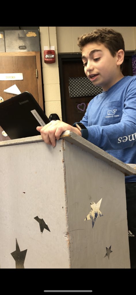 MsDeMaioCMS's tweet photo. 8th graders got fired up today in our debate over whether or not Jackson should stay on the $20 bill! The judges had a tough decision to make! The official decision is revealed tomorrow! https://t.co/WCFgllfhPI