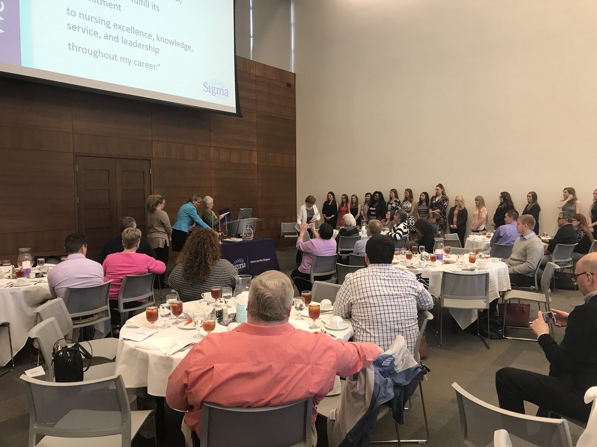 beranek_karen's tweet photo. At the @USI_CNHP for the @STTI Induction with @MHowardRN. @Sigma_CEO https://t.co/toUdHy4jY6
