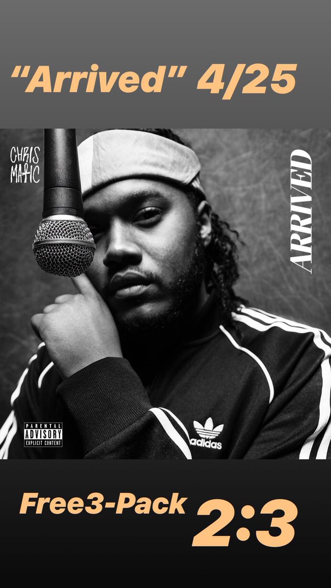 New Music! ARRIVED 2:3 <a href="/ChrisMaticMusic/">Chris Matic</a> 4/25