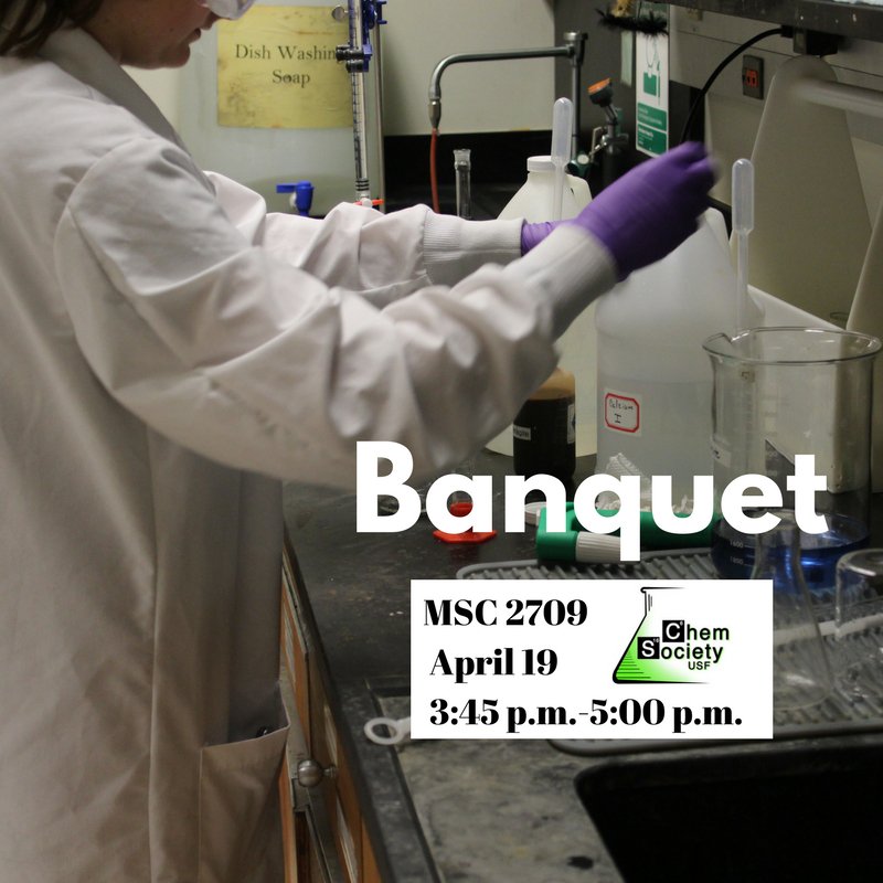 Our banquet is right around the corner! Come out and celebrate all of our organization's hard work this Thursday!