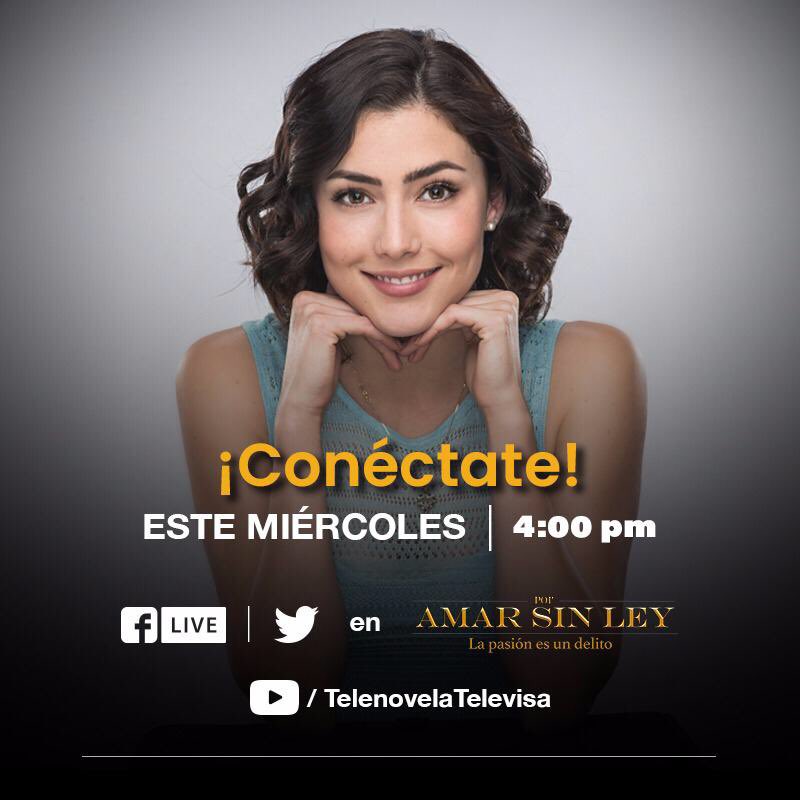 ¿Te gustaría platicar con #Fernanda <a href="/daniela_avz/">Daniela Alvarez</a> y saber que pasará con ella y #Juan? Mañana conéctate a las 16:00 hrs al #FBLive , #Periscope, #YoutubeLive y entérate de todo lo que sucederá en #PorAmarSinLey ¡No te lo pierdas!