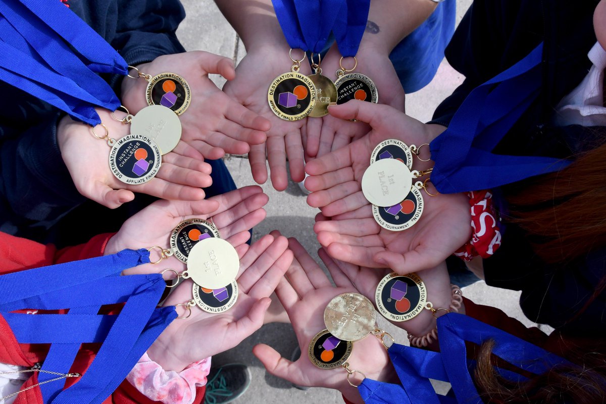 RPCSTweets's tweet photo. With a 1st place finished at the Maryland State Tournament at UMBC, our Middle School Destination Imagination Team is headed to the Global Finals in Knoxville, TN. Read more here: https://t.co/QMFm2I7ugm

#RPCSmiddleschool #classof2023 #destinationimagination #RPCSpride https://t.co/9mygbinyYe