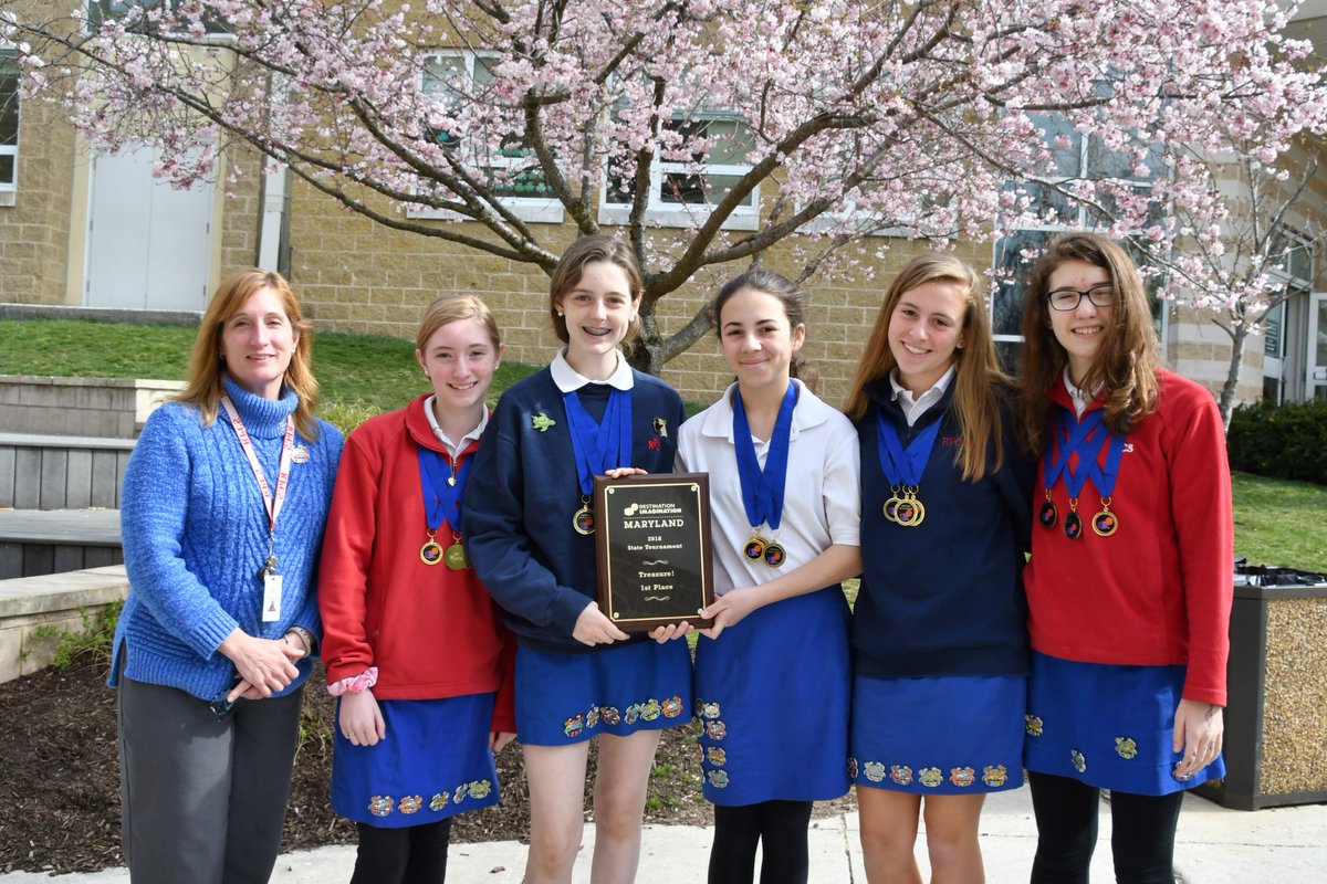 RPCSTweets's tweet photo. With a 1st place finished at the Maryland State Tournament at UMBC, our Middle School Destination Imagination Team is headed to the Global Finals in Knoxville, TN. Read more here: https://t.co/QMFm2I7ugm

#RPCSmiddleschool #classof2023 #destinationimagination #RPCSpride https://t.co/9mygbinyYe