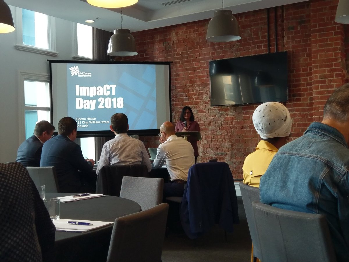 CTMCRC's tweet photo. Just kicked off our 2018 #ImpaCTDay, good to see all of our participants in one place, ready to share recent results and innovations from their projects. https://t.co/JcNRgo2NRp