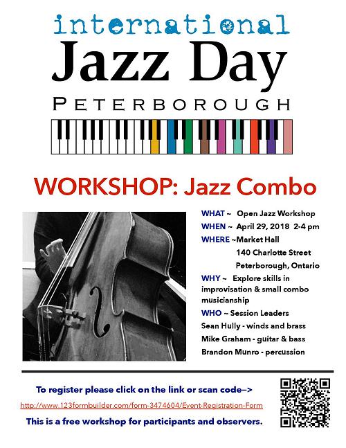 kawarthaNOW's tweet photo. New York City's Brandi Disterheft Quartet headlines International Jazz Day #Ptbo @TheMarketHall. Fourth annual event on April 28 and 29 also features dinner with jazz @downtownPtbo restaurants and a jazz workshop - https://t.co/qxIRNdlhl0 https://t.co/2PbUqW2rET