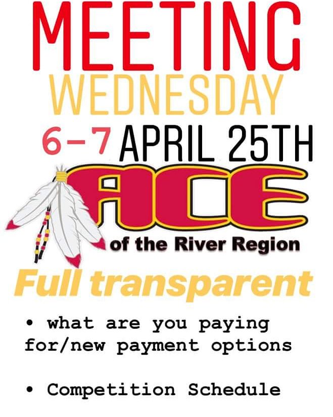 Please Share Friends! We're quickly approaching All Star Evaluations &amp; want to give you the info you need &amp; answer questions you have. If you're on the edge, unsure, or just don't know what All Stars is, this meeting is Crucial for You! Look forward to seeing everyone! Go Tribe