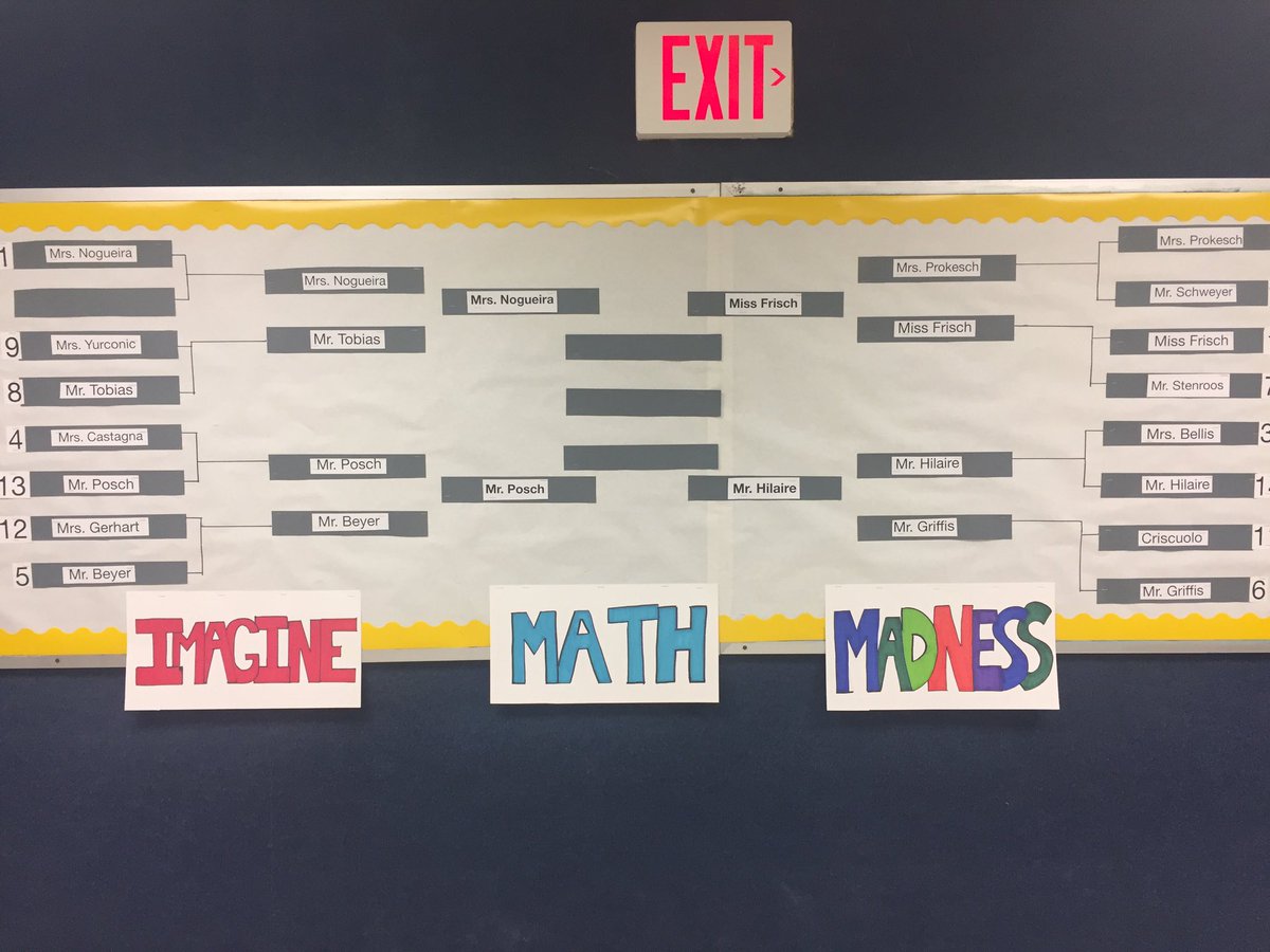 Abby_Frisch's tweet photo. We are down to the FINAL FOUR in the SMS IMAGINE MATH MADNESS competition!!! #yoursalisbury #mathremediation #thecompetitionisreal https://t.co/eTxjHOODqN