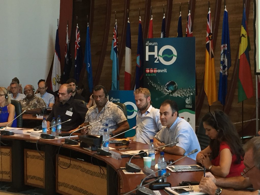 Cameron_Diver's tweet photo. Important Forum on #water at @spc_cps this week organised by @GouvNC Pleased to welcome delegates from around #NewCaledonia + international partners and to underscore the importance of water 4 #SustDev and SPC’s expertise in #Water4Dev #H2O https://t.co/b0w5iTGF0k