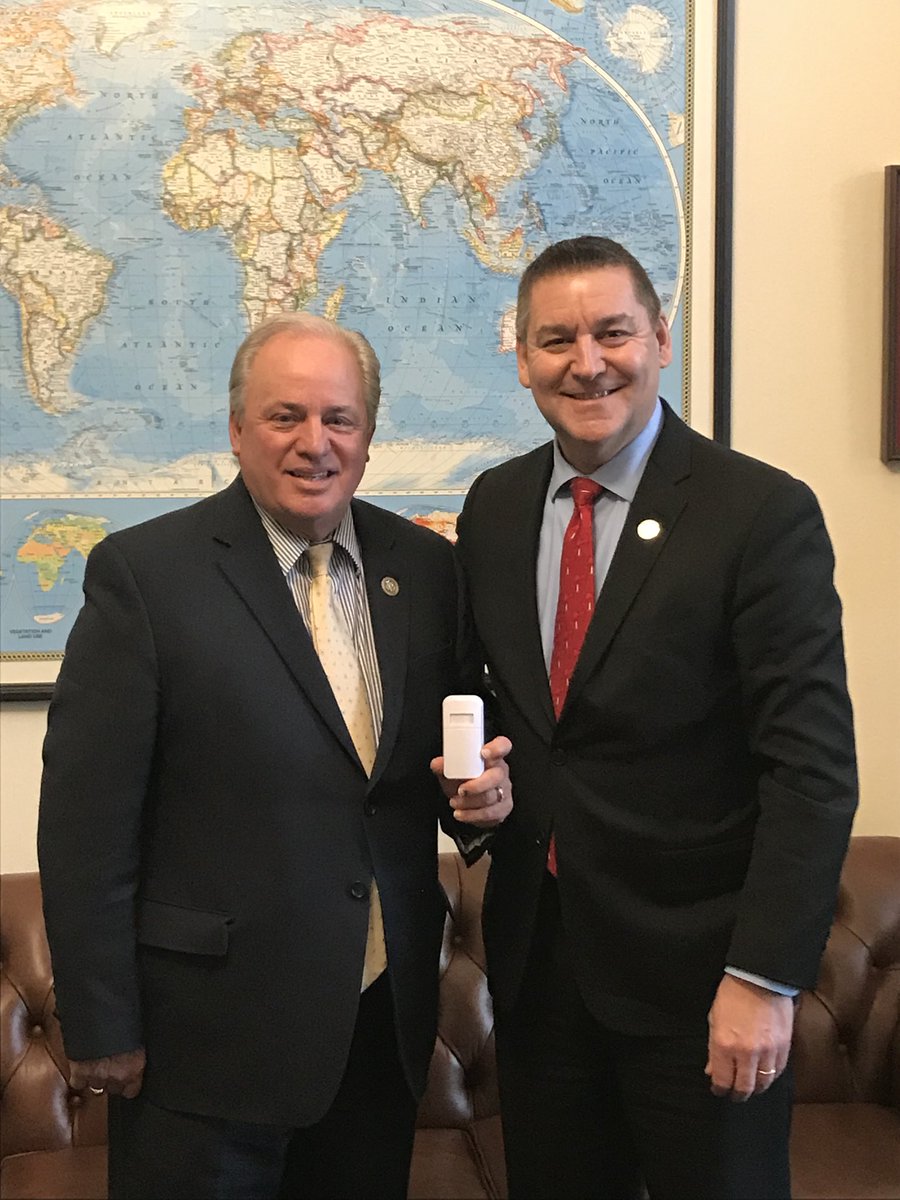 Great to meet @USRepMikeDoyle in DC today and introduce him to proud Pittsburgh comonay @HiberSense as part of @CTATech #CTATechWeek @AlphaLabGear @tinynotebook @iwpgh