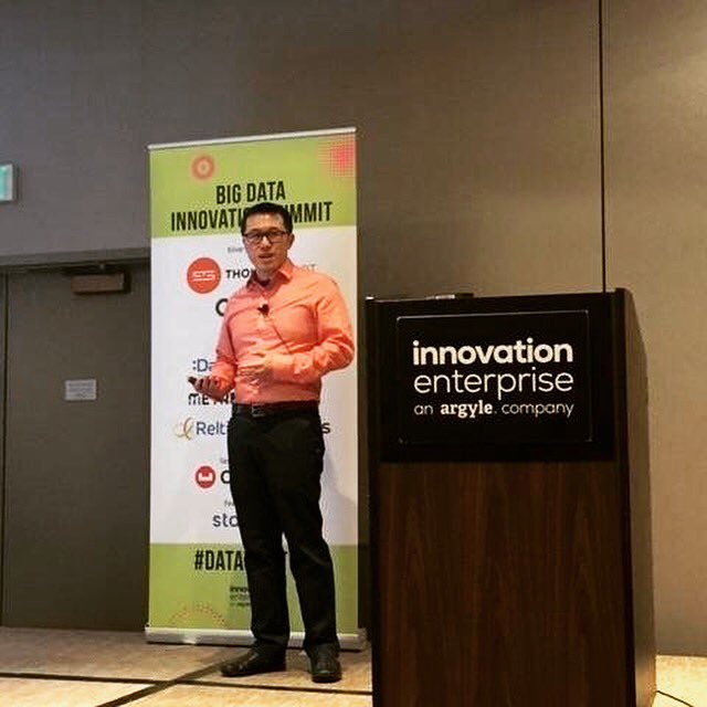 Vituity_PM's tweet photo. Last week David Yue, our Sr. Data Engineer, presented at the Big Data Innovation Summit hosted by @IEGroup. Great job David! Way to represent the #VitanLife ⭐️

#BigData #DataWest18 #Innovation #TransformationTuesdays #Data #DataEngineering #BayArea #Healthcare #Analytics https://t.co/UCUZJ4v13f